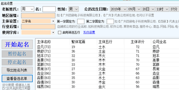 店铺起名软件哪个好