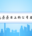 有创意的三个字公司名字