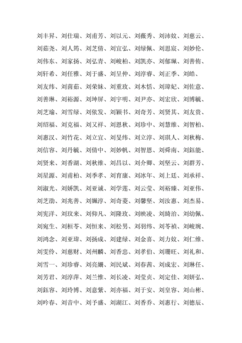 刘姓起名字大全男孩_林字起名大全男孩名字大全_王字姓男孩名字大全