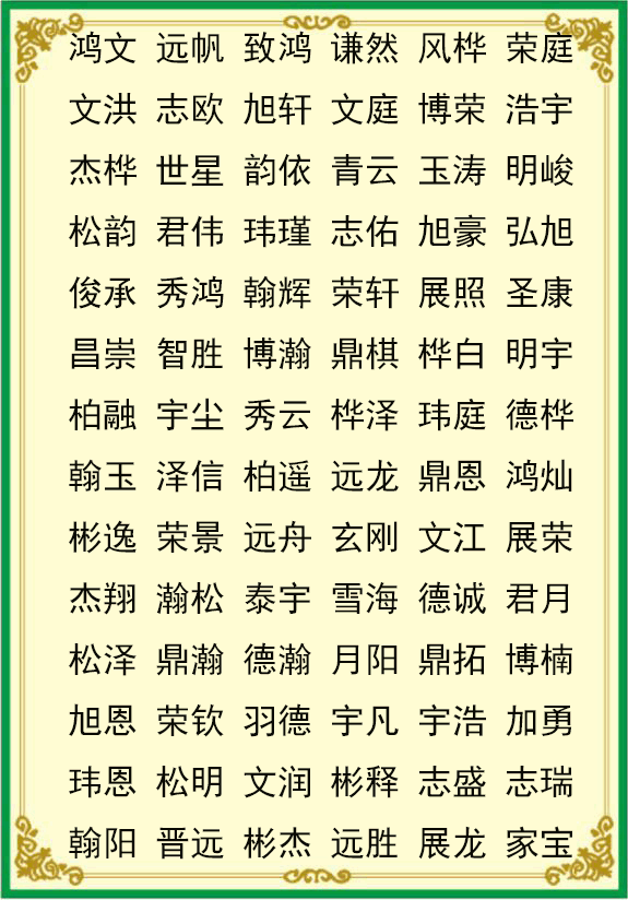 蛇年宝宝起名缺金